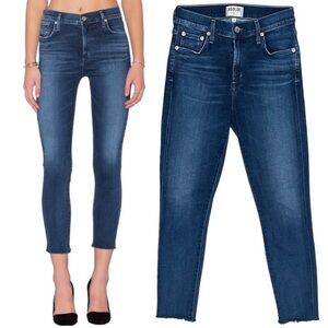 Agolde Sophie High Rise Skinny‎ Crop in Claremont